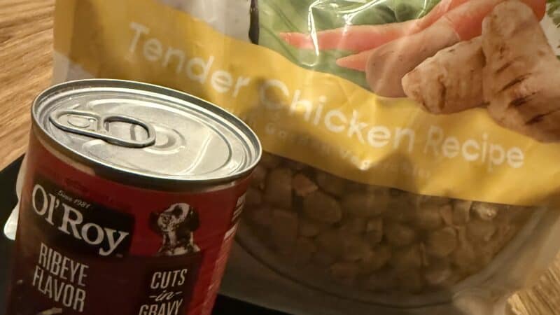 a food topper for dogs