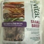 fresh dog food in kitchen