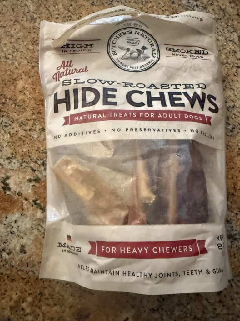 hide chew bag for dogs
