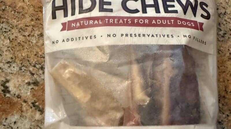 hide chew bag for dogs