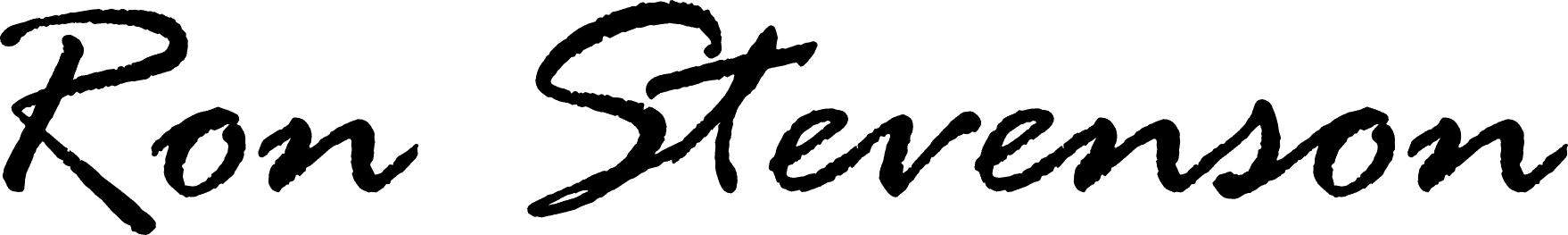 Ron Stevenson Signature