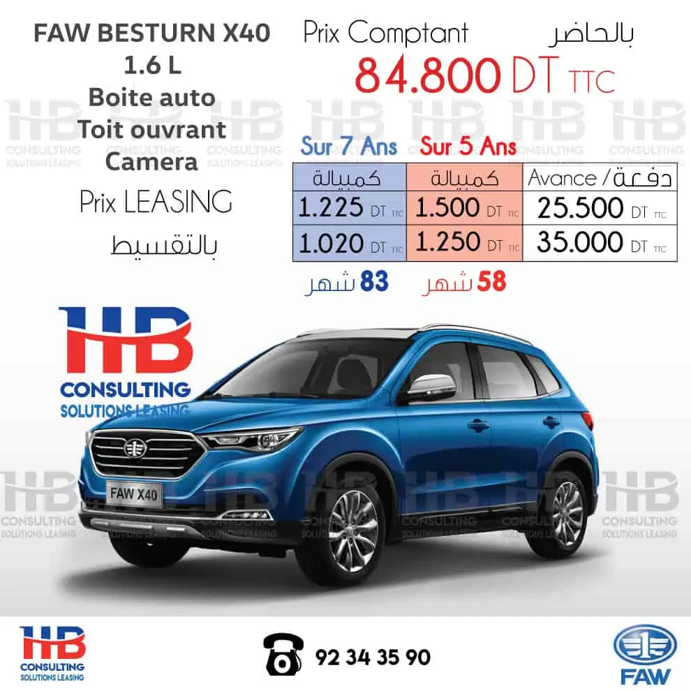 FAW BESTURN X40