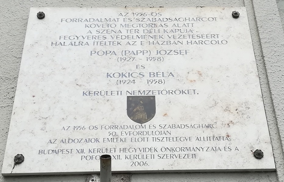 Emléktáblák 3 alkotas 13koz