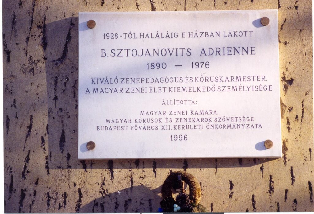 Emléktáblák 49 boszormenyi ut 6