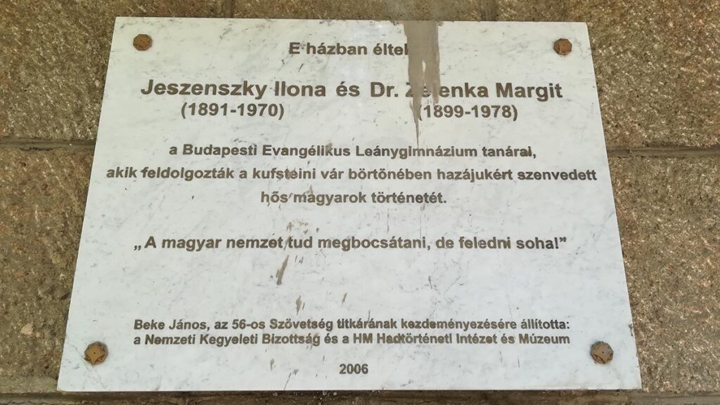 Emléktáblák 139 margareta 9koz