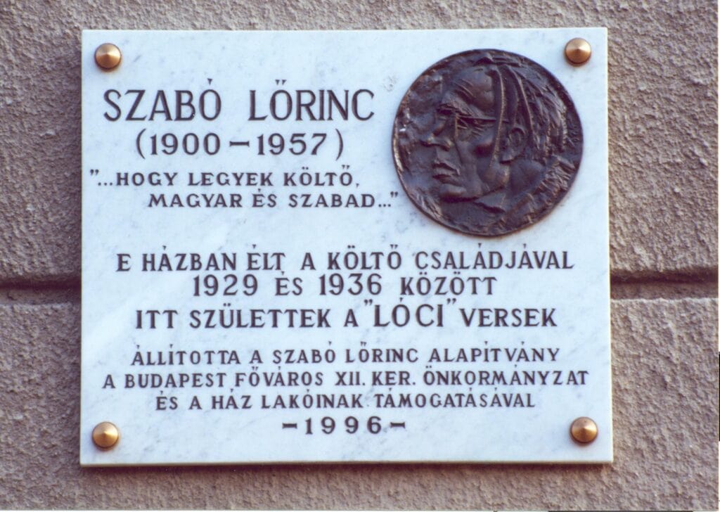 Emléktáblák 163 nemetvolgyi ut 16