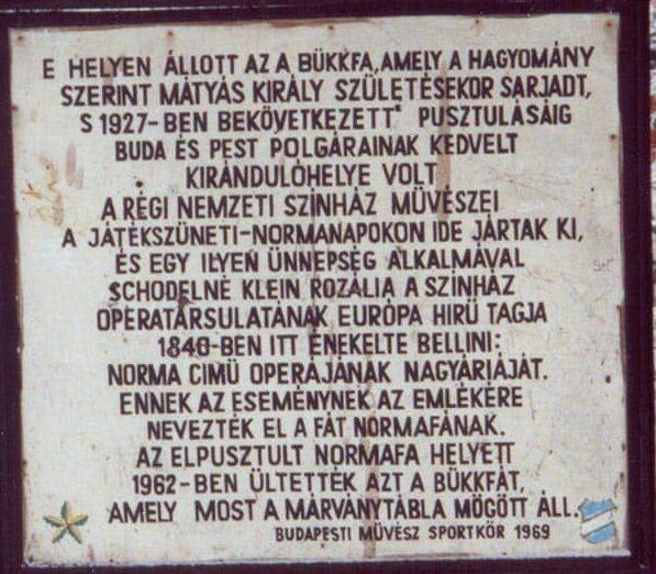 Emléktáblák 169 normafa 4 e1642694942105