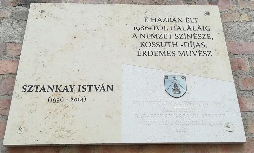 Emléktáblák 214 varosmajor 10sztankay e1642695967127