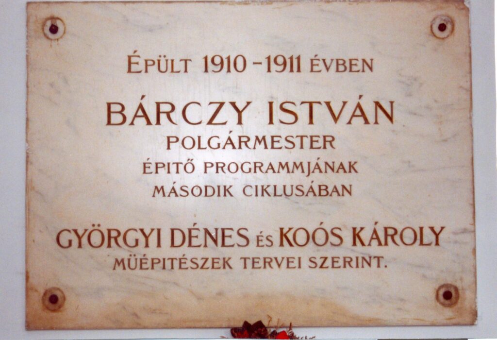 Emléktáblák 232 varosmajor utca 59