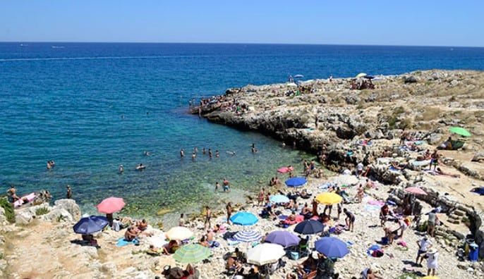 Ponte dei Lapilli beach