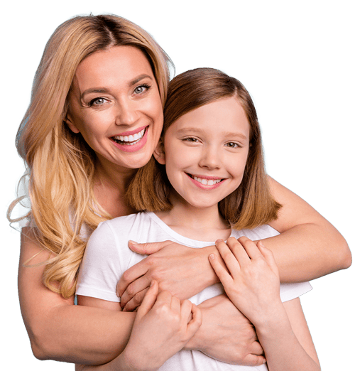 Family Dentist in South Edmonton | Heritage Dental 1 a woman and a girl hugging