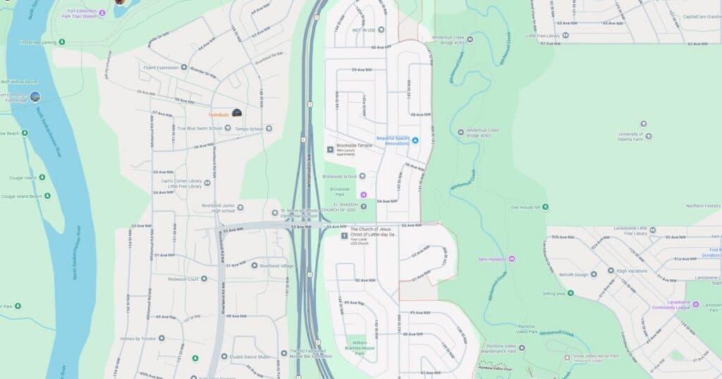 Map of mountain range with sunset background, showing detailed topography and surrounding areas.