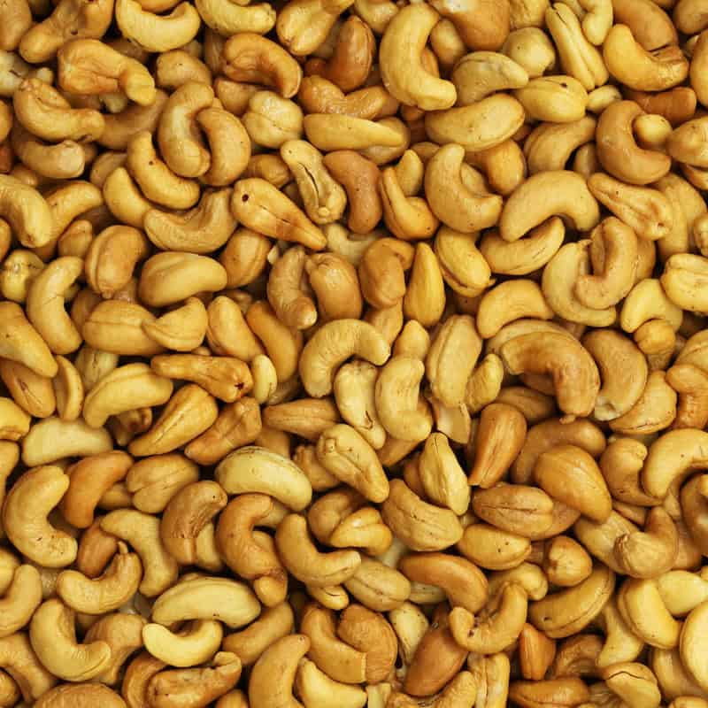 cashewnoten ongezouten
