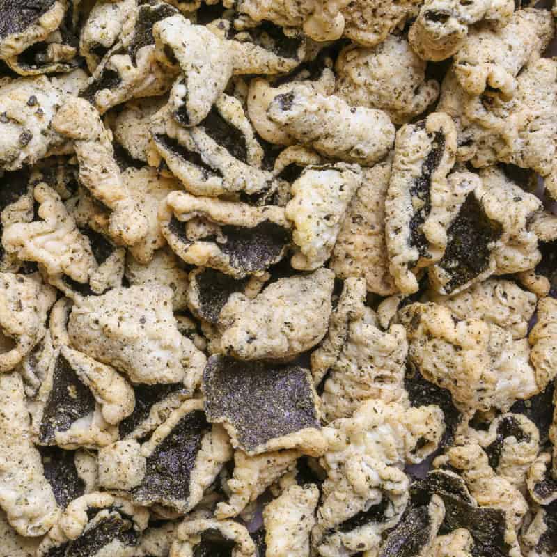 tempura seaweed
