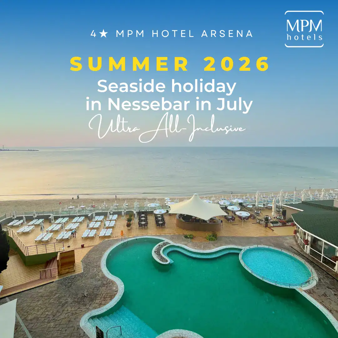 July seaside getaway at MPM Hotel Arsena, Nessebar