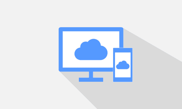Free cloud computing connection cloud vector