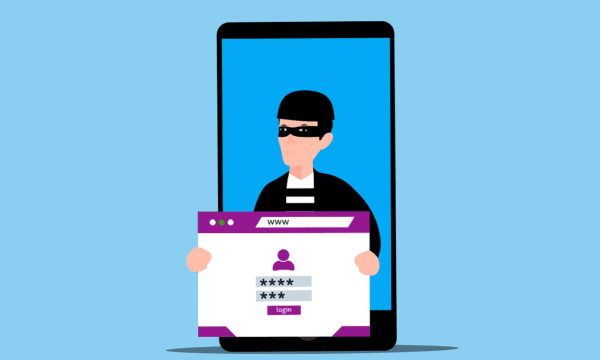 Free phishing scam website vector