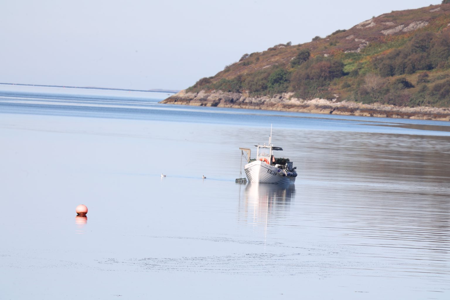 Fishing boat Loch Broom