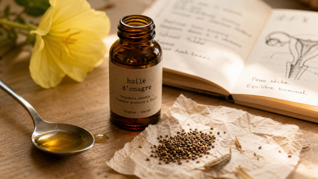 Huile d’onagre : bienfaits pour la peau et l’équilibre hormonal féminin