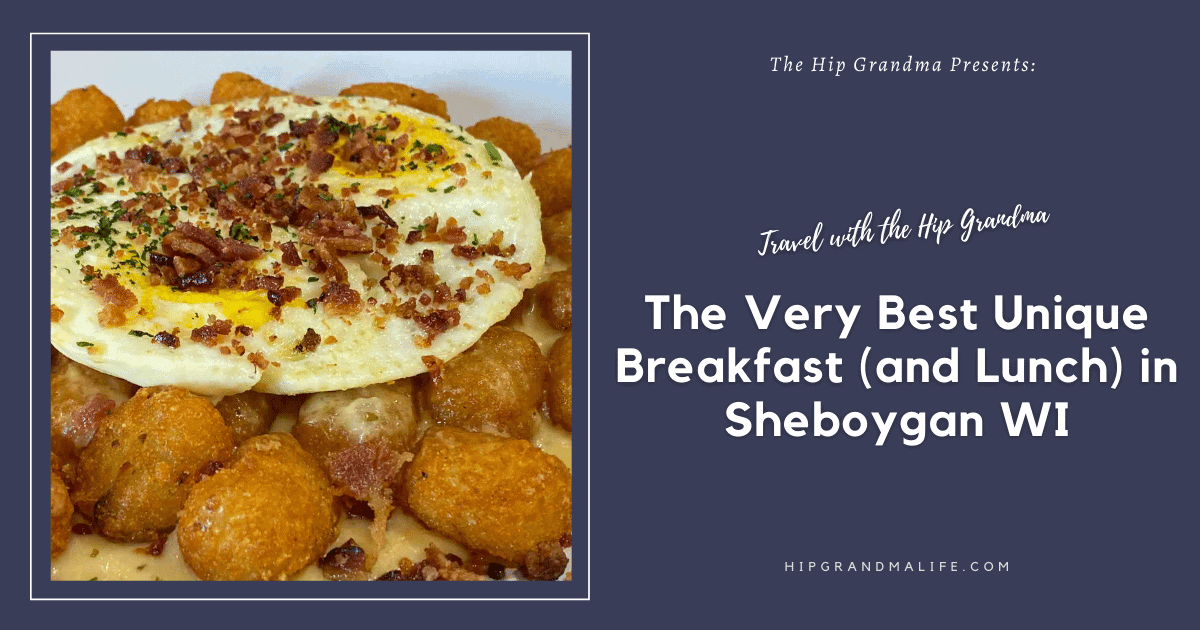 AD image for Sheboygan Breakfast with image of tot-chos and title
