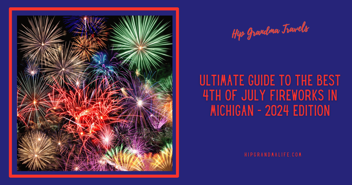 Colorful 4th of July fireworks display in Michigan, ideal for New Year's and Independence Day celebrations. Perfect guide for planning your fireworks show and family festivities.