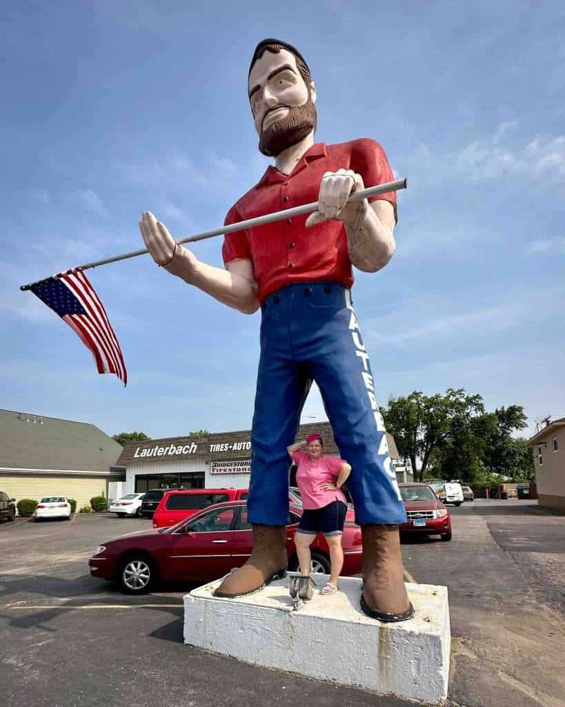 10 Quirky Muffler Men Statues That Will Make You Pull Over | Hip ...