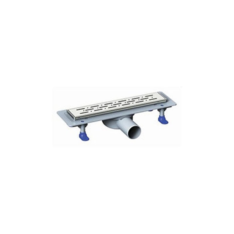 תעלת ניקוז מעוצבת PRIME LEGAL RAIN עם רשת נירוסטה 304, סיפון מסתובב 360 מעלות ומחסום ריח - זמינה ברוחב 454/654/854 מ"מ