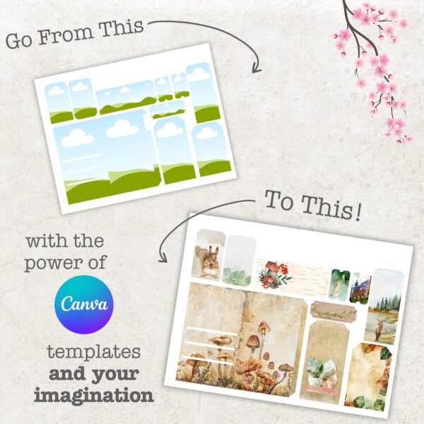 Product image for Canva Template Slotted Pockets