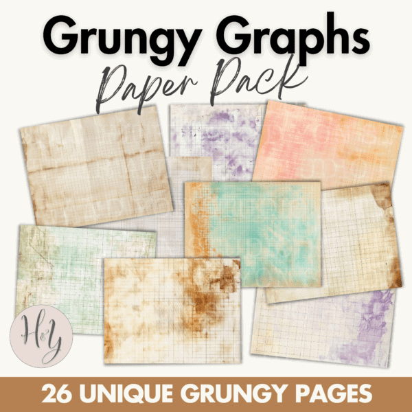Product Image for Grungy Digital Graph Paper