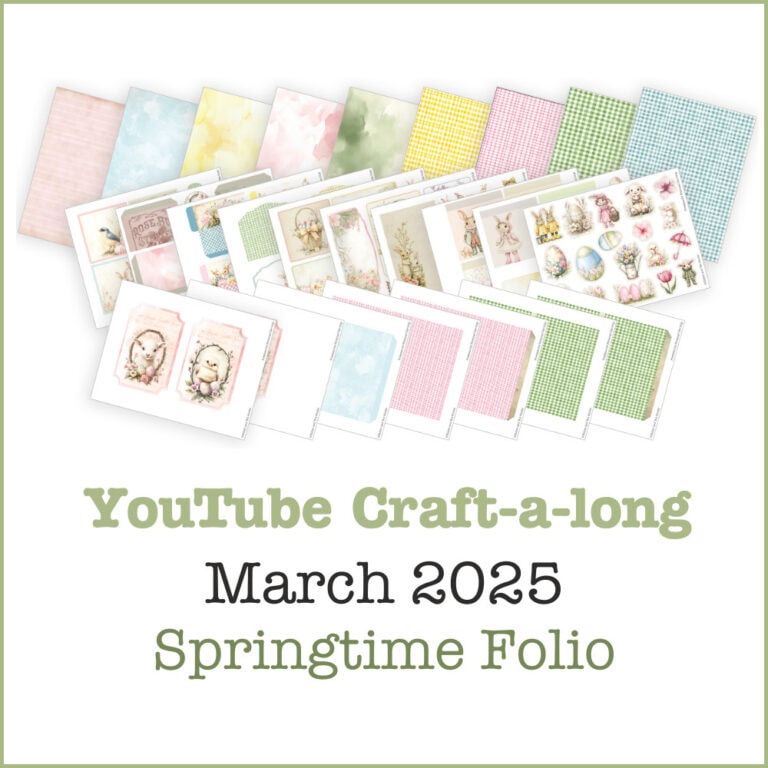 March 2025 craft-along Hither and Yon Studio