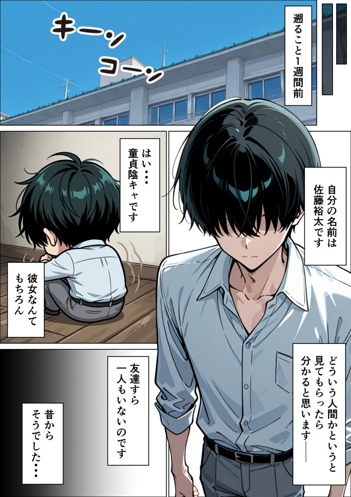 童貞陰キャの僕がクールギャルとマジックミラー車で生ハメセックスした話 hitomiエロ漫画raw(同人誌)無料サンプル画像004