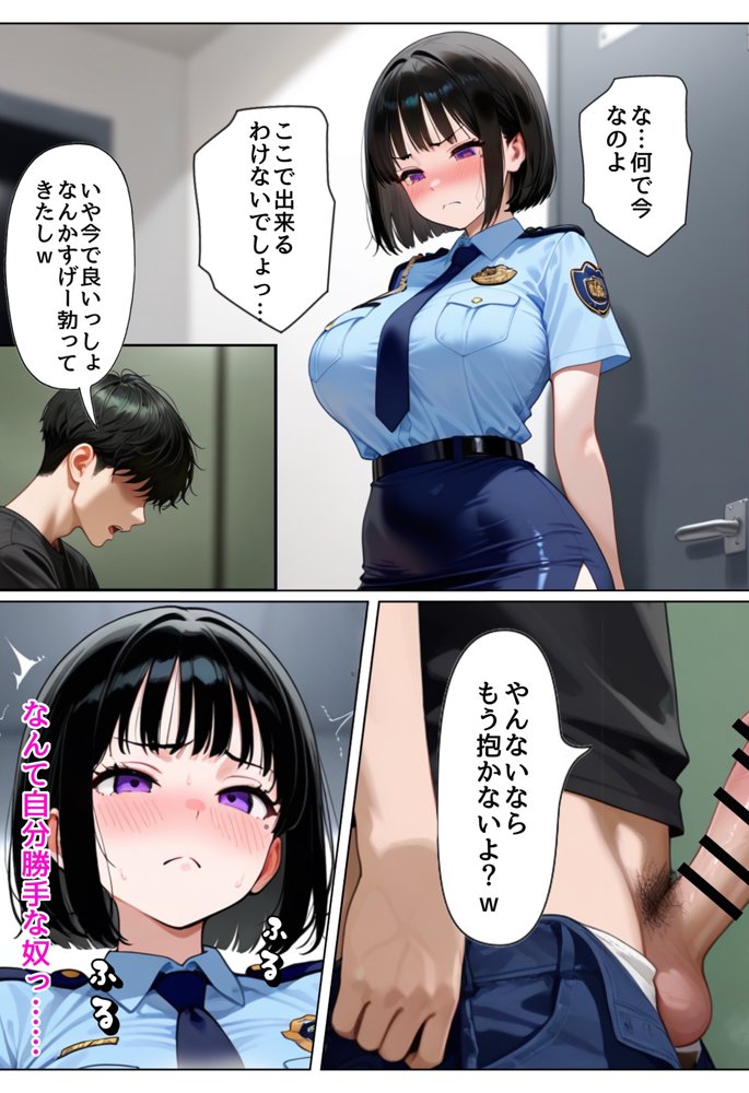 強気な裏アカ警察官を潮だくセックスでわからせたので再教育して完堕ちさせる話