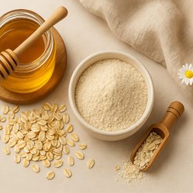 Honey and Colloidal Oatmeal for Dry Skin