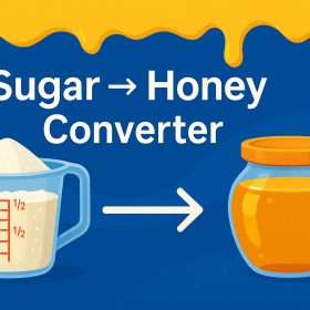 sugar to honey converter