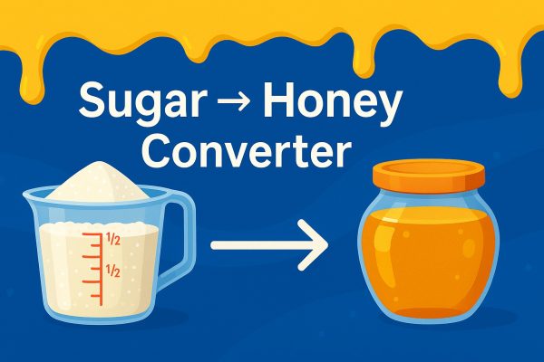 sugar to honey converter