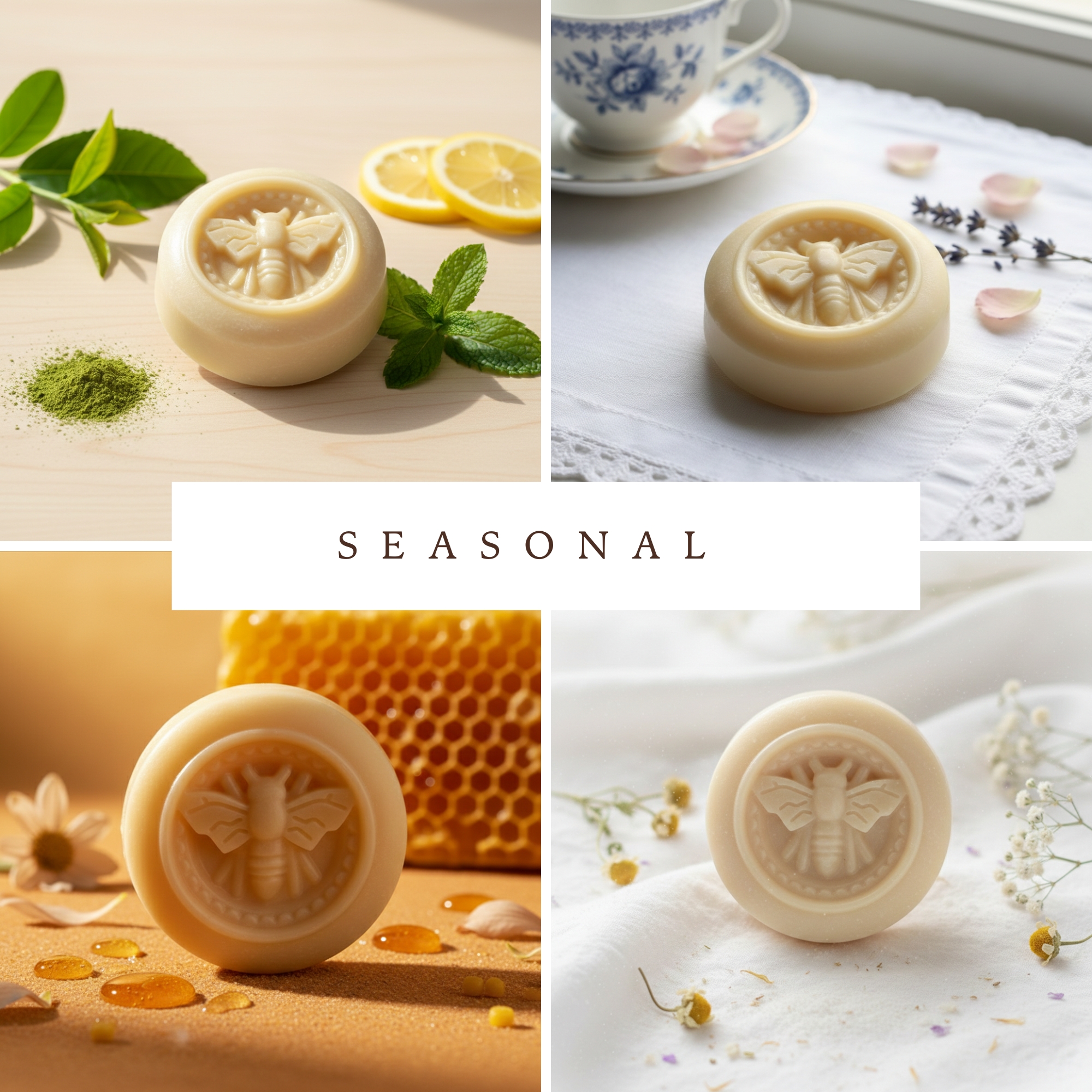 Spring Lotion Bars Group