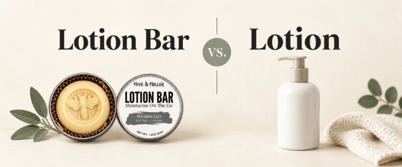 lotion bar vs lotion