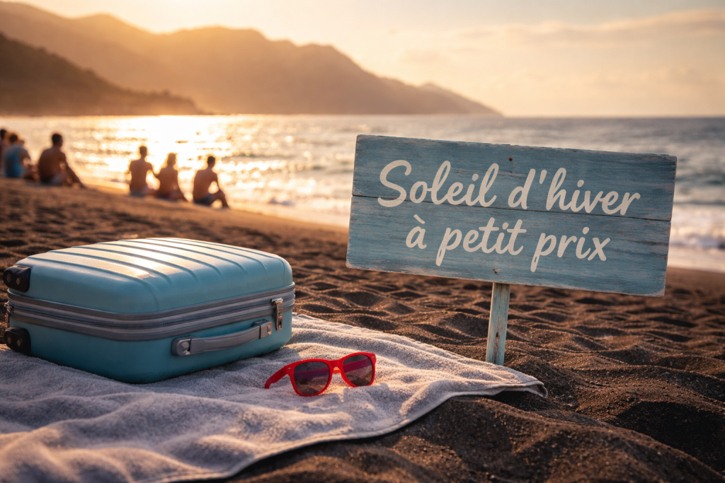 Soleil d&rsquo;hiver à petit prix : 5 destinations accessibles pour fuir la grisaille
