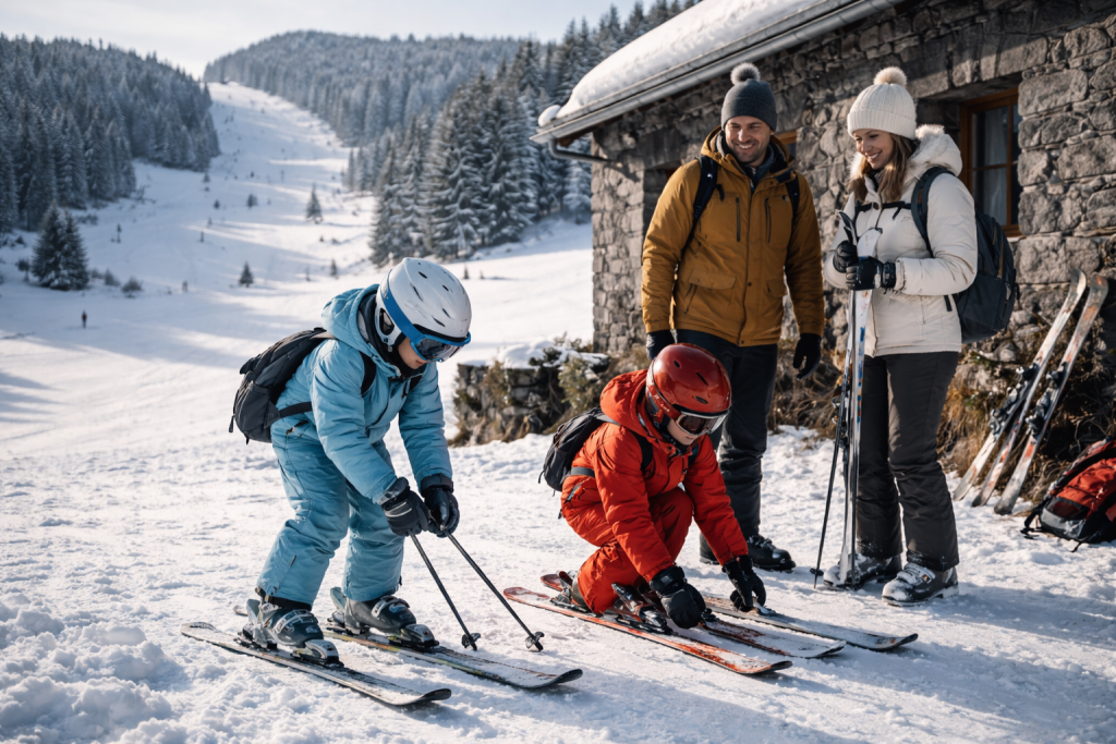 Ski en famille dans le Massif Central : 6 stations abordables pour réussir vos vacances sur les volcans