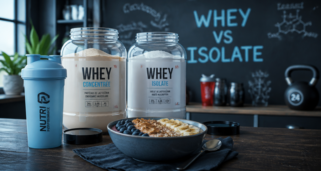 Whey ou Isolate : comment choisir pour optimiser votre progression et digestion ?