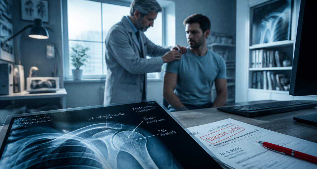 Rupture de la coiffe des rotateurs : quels risques pour votre activité professionnelle ?