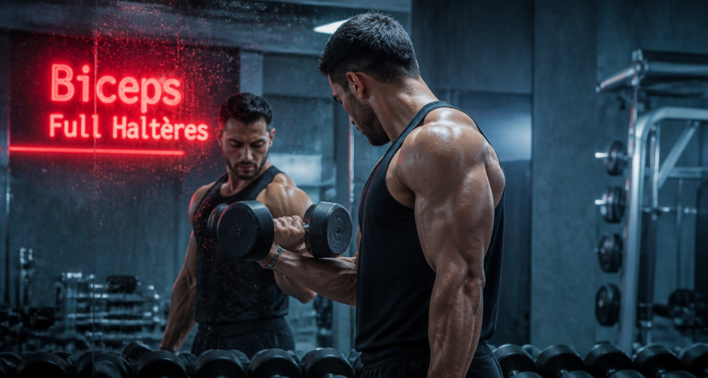 Exercices biceps avec haltères : 4 variantes pour corriger vos asymétries et gagner en volume