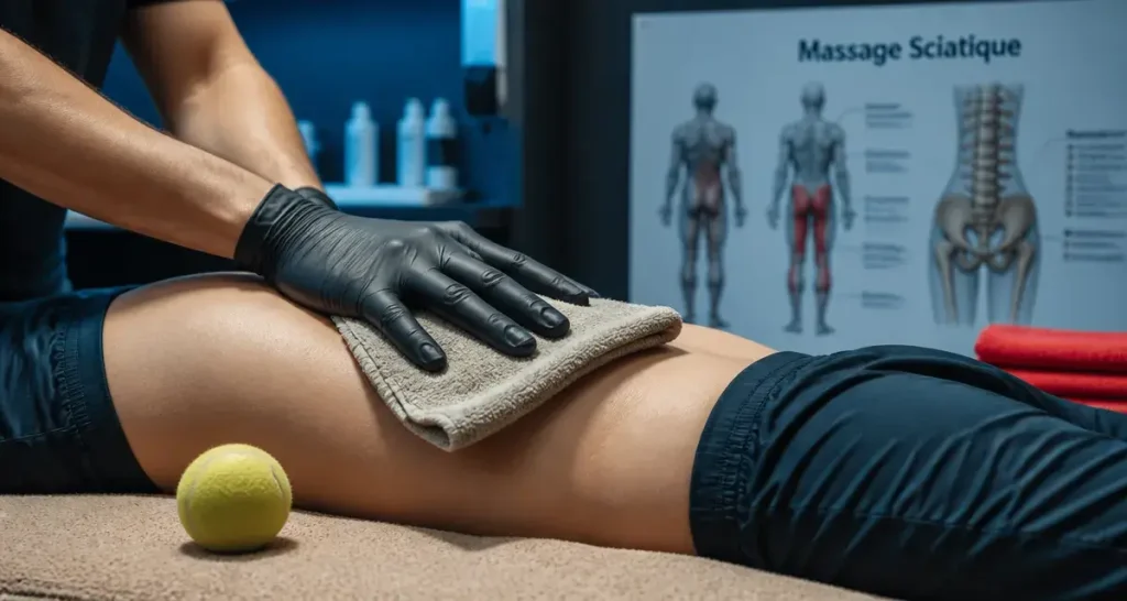 Massage du nerf sciatique : 3 techniques pour libérer la pression et apaiser la douleur