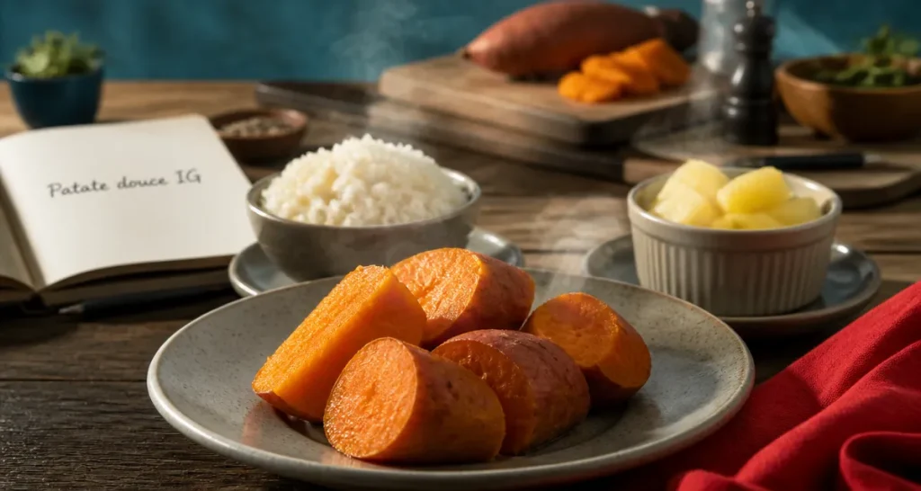 Patate douce en musculation : pourquoi cet IG bas surpasse le riz et la pomme de terre