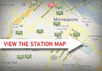 Nice Ride Station Map