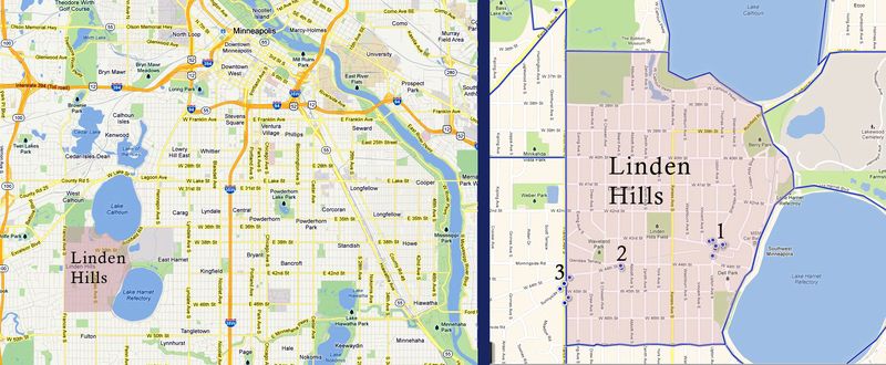 Linden Hills Map