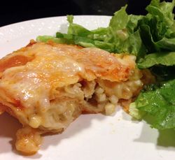 Corn enchiladas