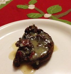 Cranberry pudding