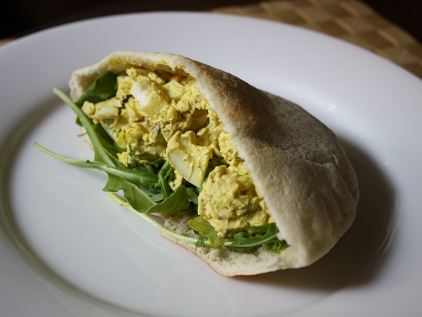 Egg Salad Pita