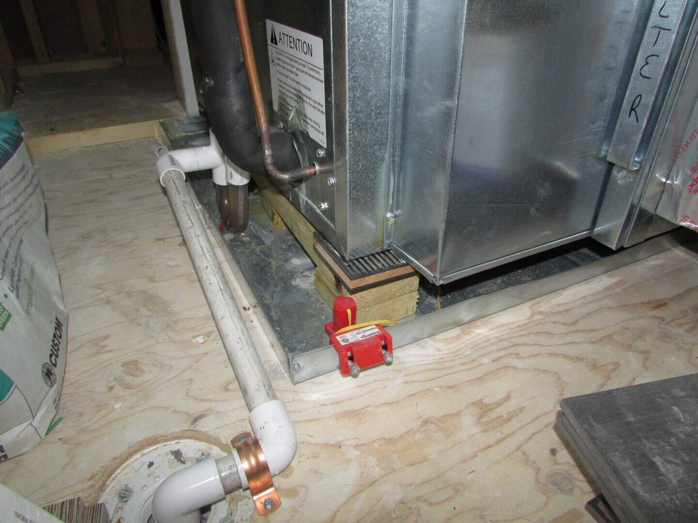 AC in attic